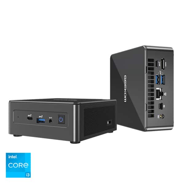 Intel Core i3 Mini PC - GEEKOM Mini PC with i3 Processor