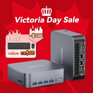 GEEKOM GT1 Mega AI Mini PC Intel® Core™ Ultra 9 Processor 185H
