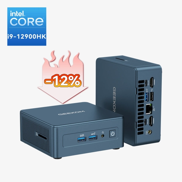 GEEKOM Mini IT12 Mini PC 12th Gen Intel® Core