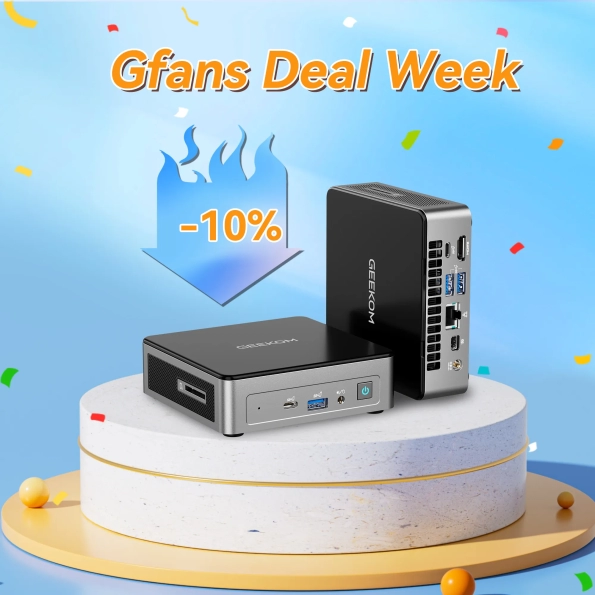 ⚡Flash Sale⚡GEEKOM Mini Air12 Mini PC 12th Gen Intel® Alder Lake N150