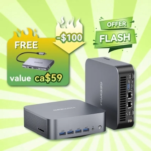 GEEKOM GT1 Mega AI Mini PC Intel® Core™ Ultra 9 Processor 185H