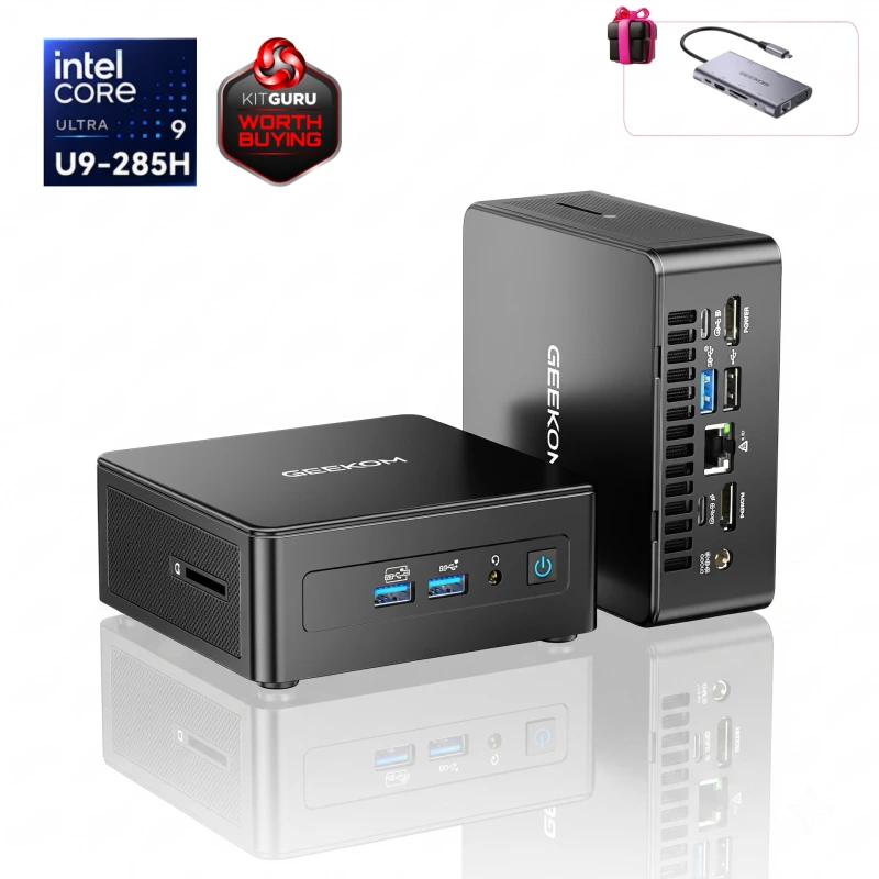 ミニPC GEEKOM IT15 GEEKOM IT15 AI Mini PC Intel Ultra 9 & Arc 140T - Peak AI Power